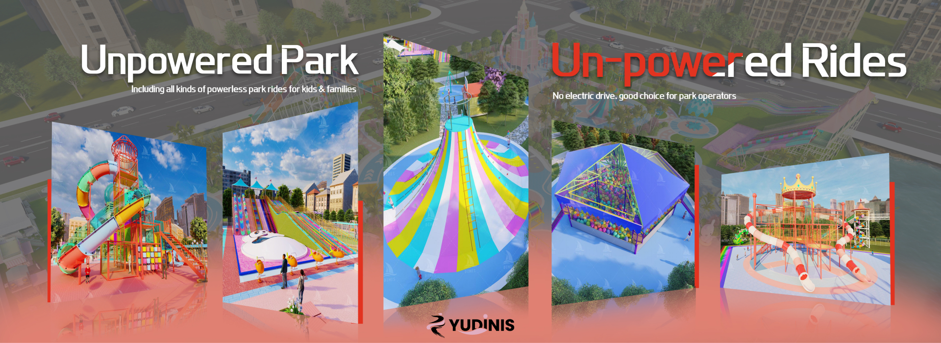 Unpowered Park Rides for Kiddies